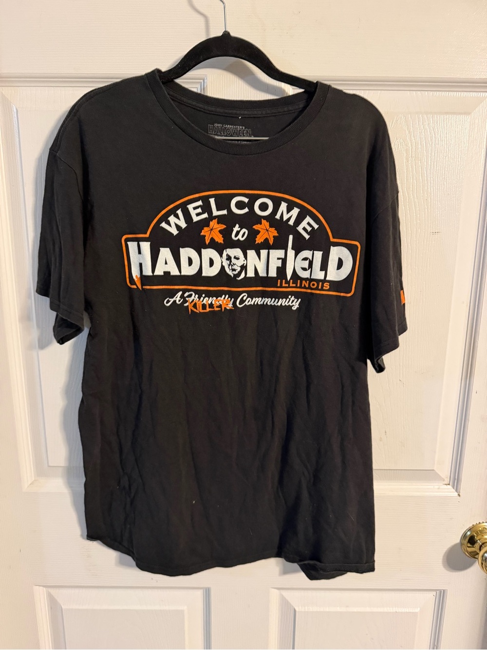 Welcome to Black Graphic Tee by